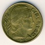 Centavo - 20 Centavos - Argentina - 1945 - Aluminum-Bronze - KM42 - 21 mm - 0
